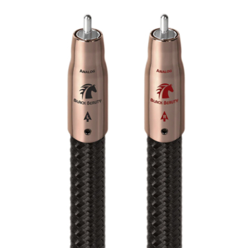 Audioquest Black Beauty RCA analóg összekötő kábel - 0.6m