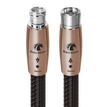 Audioquest Black Beauty XLR analóg összekötő kábel - 0.6m