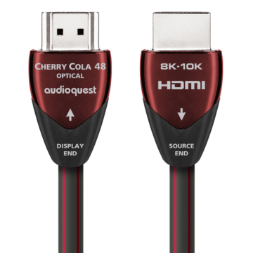 AudioQuest Cherry Cola hibrid optikai 48G HDMI kábel - 5m