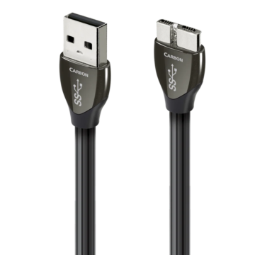 AudioQuest Carbon USB Audio 3.0 Micro kábel - 0.75m