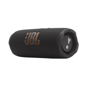 JBL Flip 7 vízálló hordozható Bluetooth hangszóró, fekete