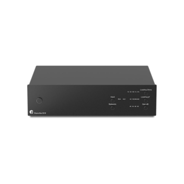 Pro-Ject Phono Box S3 B phono előerősítő - Fekete