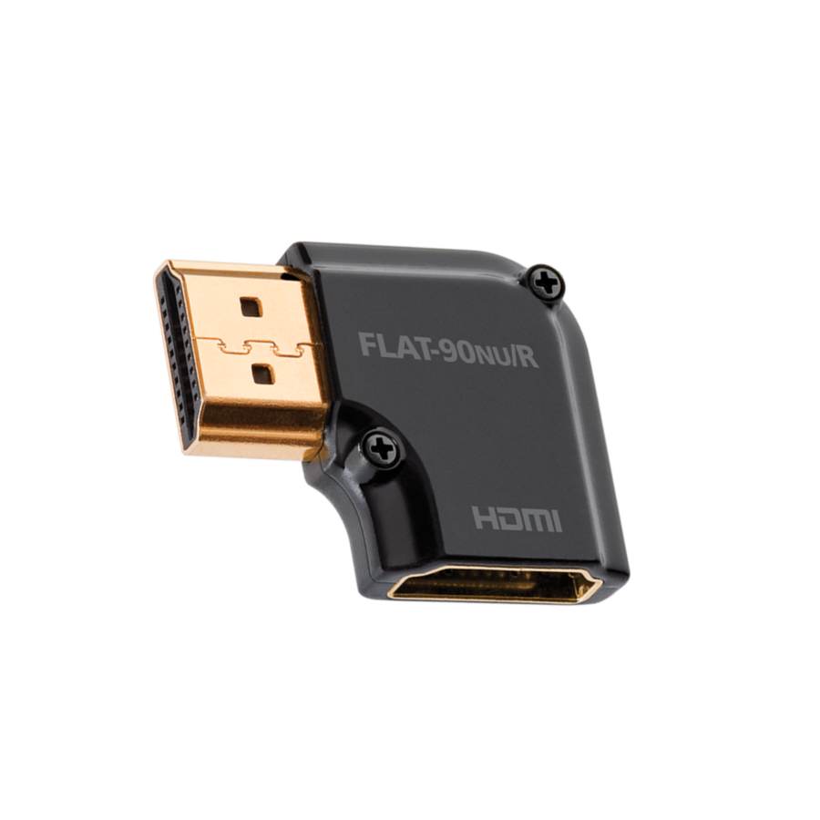 AudioQuest HDMI 90°/NU/R Flat adapter