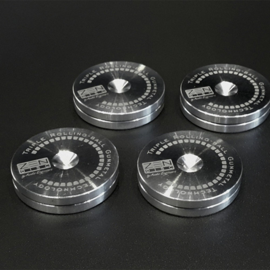 Audio Engineers Zen Disc Gunmetal rezgéscsillapító láb 3 db-os szett
