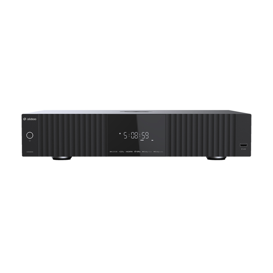 Zidoo UHD8000 8K, HDR és Dolby Vision médialejátszó