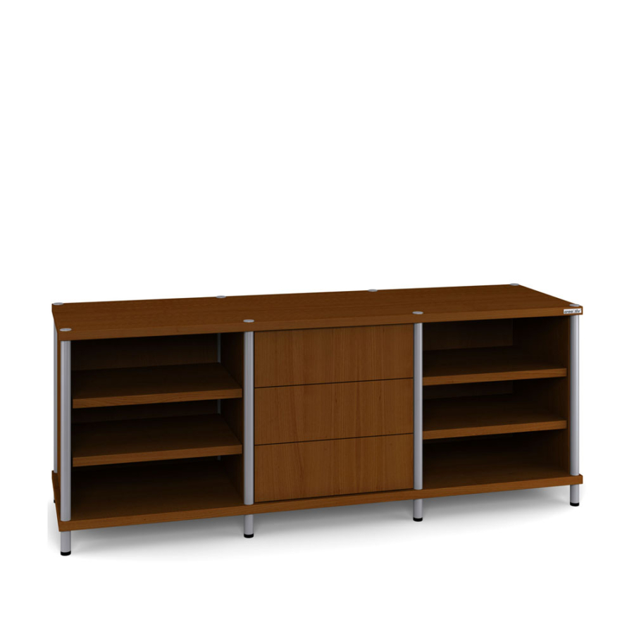 Creaktiv Audio 31 tripla széles HiFi szekrény - Cseresznye