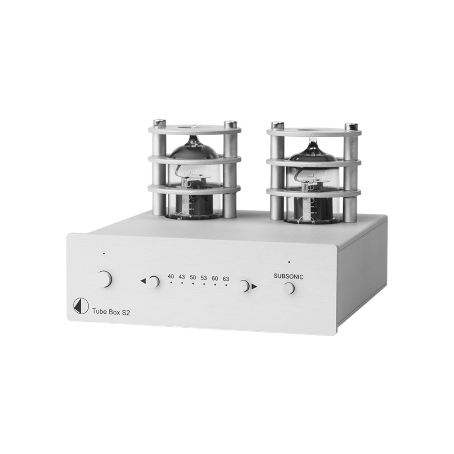 Pro-Ject Tube Box S2 phono előerősítő - Ezüst