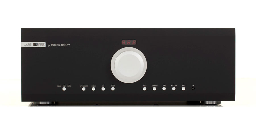 Musical Fidelity M8S-PRE előerősítő, fekete