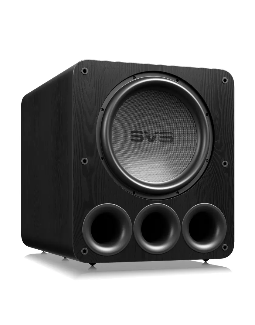 SVS PB-5000 REvolution aktív mélysugárzó, fekete tölgy