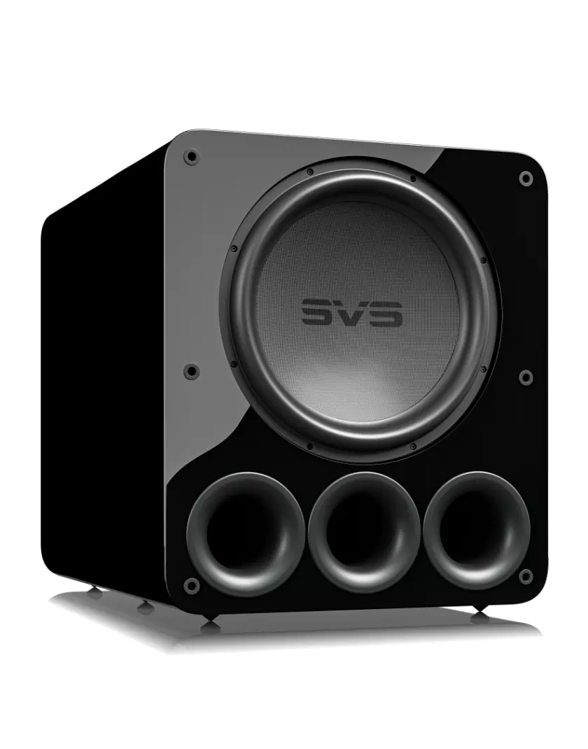 SVS PB-5000 REvolution aktív mélysugárzó, magasfényű fekete