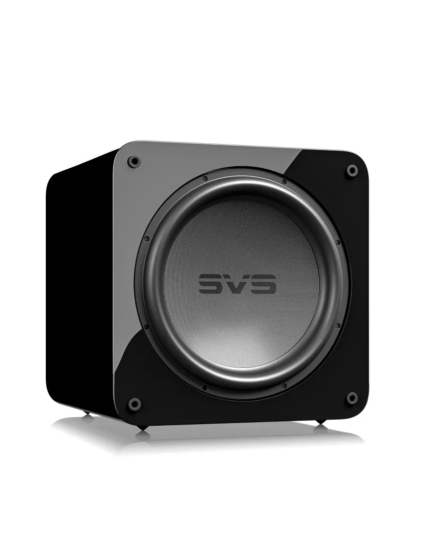 SVS SB-5000 REvolution aktív mélysugárzó, magasfényű fekete
