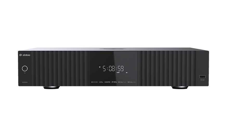 Zidoo UHD8000 8K, HDR és Dolby Vision médialejátszó