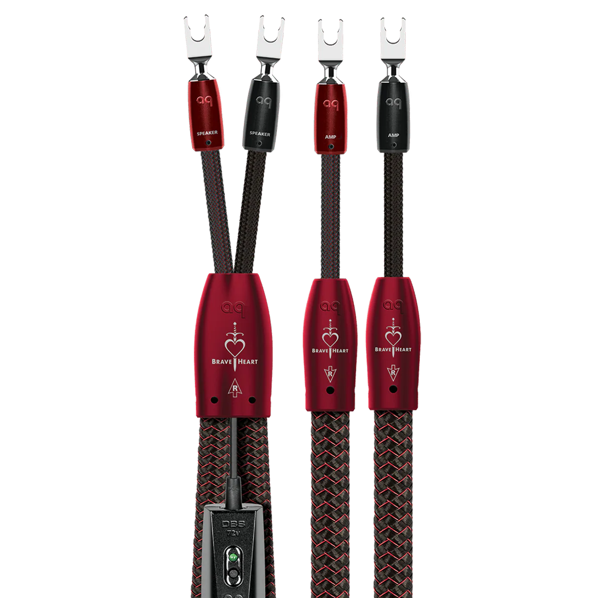 AudioQuest Brave Heart hangfalkábel 3m