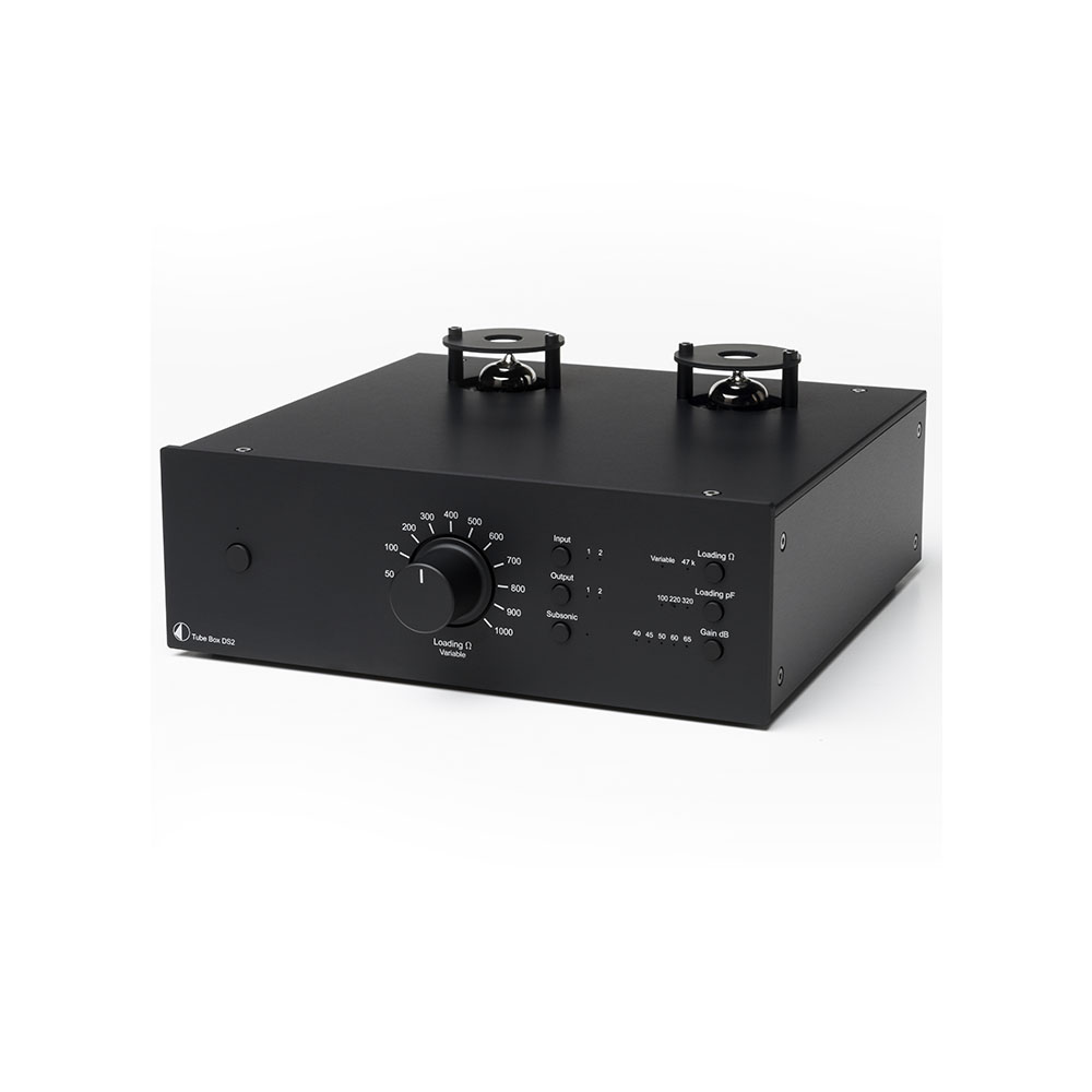 Pro-Ject Tube Box DS2 phono előerősítő - Fekete