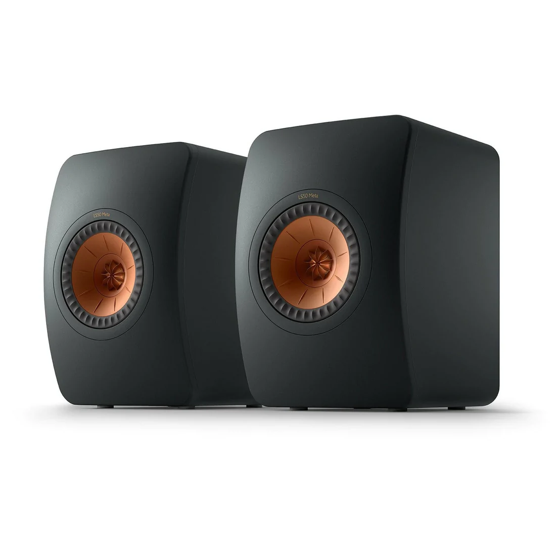 KEF LS50 Meta állványos hangfal - Fekete