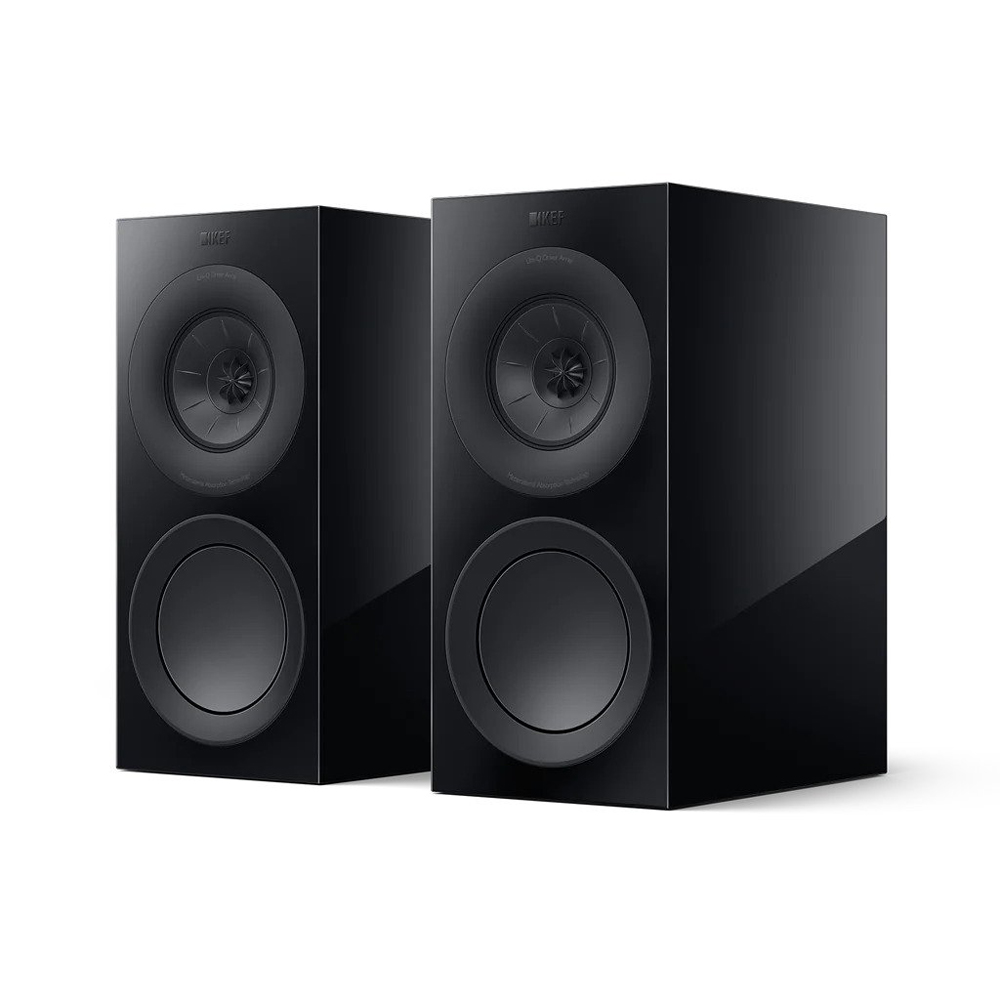 KEF R3 Meta állványos hangfal - Fekete